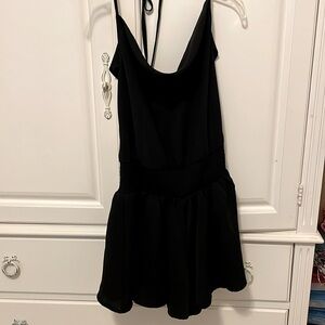 Black Romper Dress